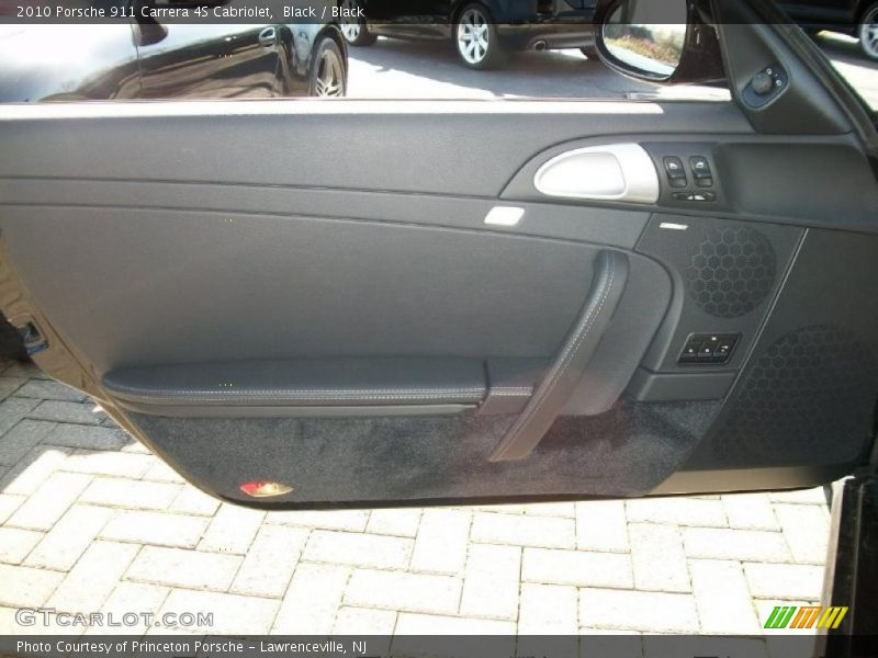 Black / Black 2010 Porsche 911 Carrera 4S Cabriolet