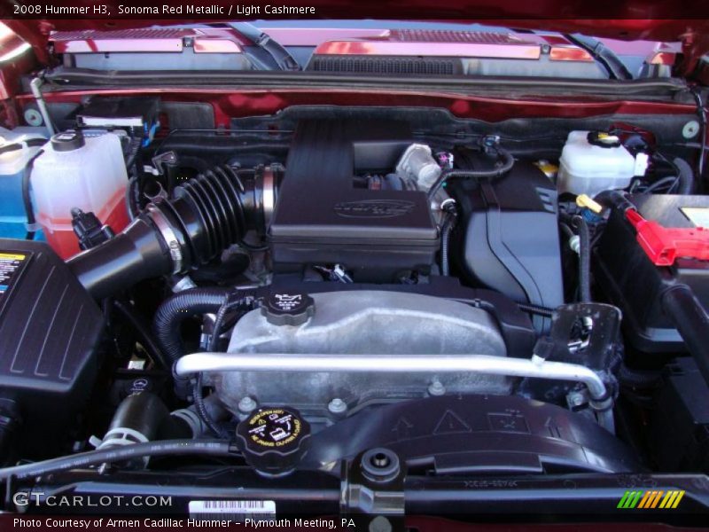 Sonoma Red Metallic / Light Cashmere 2008 Hummer H3