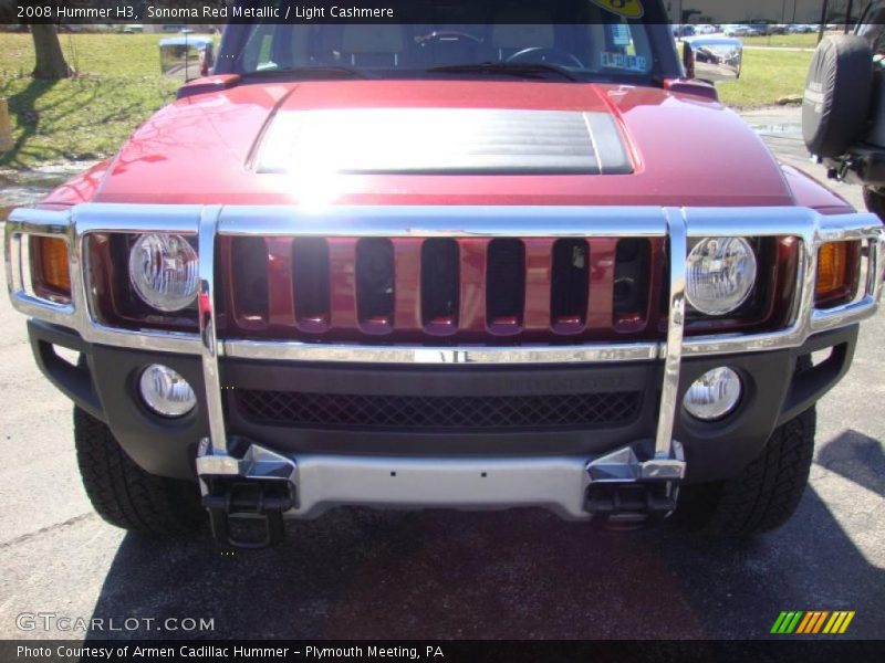 Sonoma Red Metallic / Light Cashmere 2008 Hummer H3