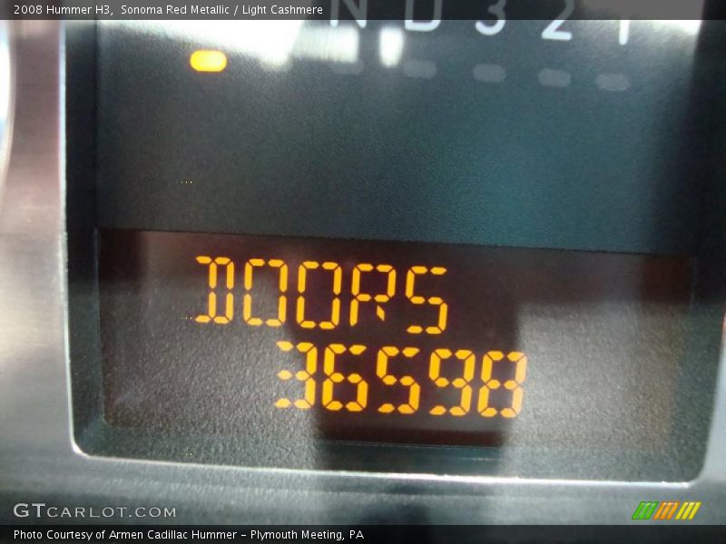 Sonoma Red Metallic / Light Cashmere 2008 Hummer H3