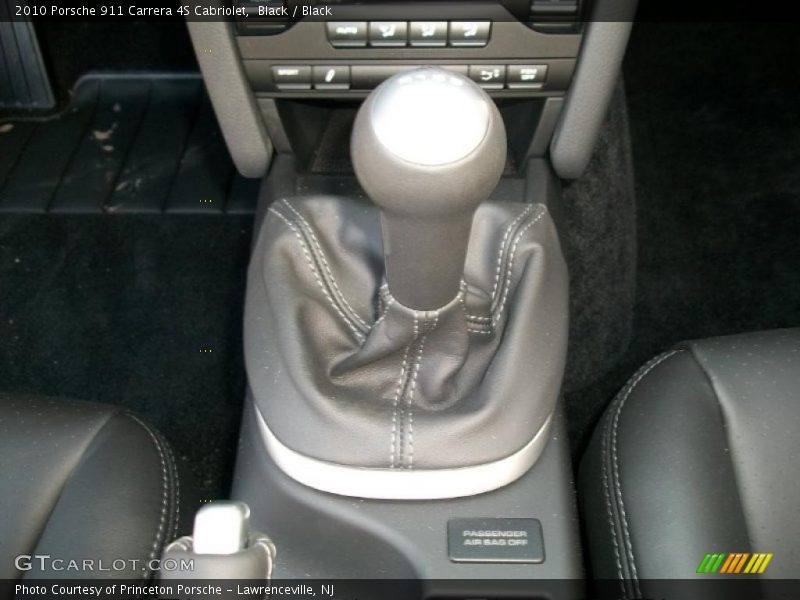 Black / Black 2010 Porsche 911 Carrera 4S Cabriolet