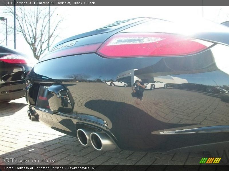 Black / Black 2010 Porsche 911 Carrera 4S Cabriolet