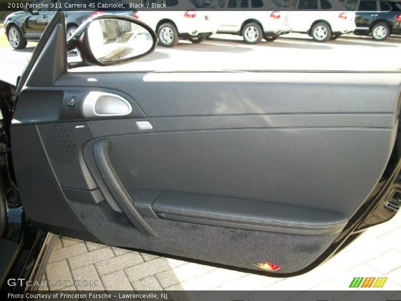 Black / Black 2010 Porsche 911 Carrera 4S Cabriolet