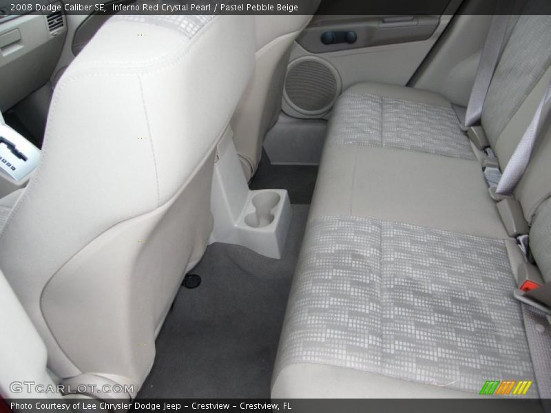 Inferno Red Crystal Pearl / Pastel Pebble Beige 2008 Dodge Caliber SE