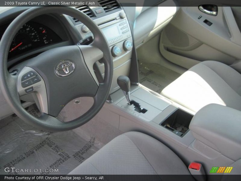 Classic Silver Metallic / Ash 2009 Toyota Camry LE