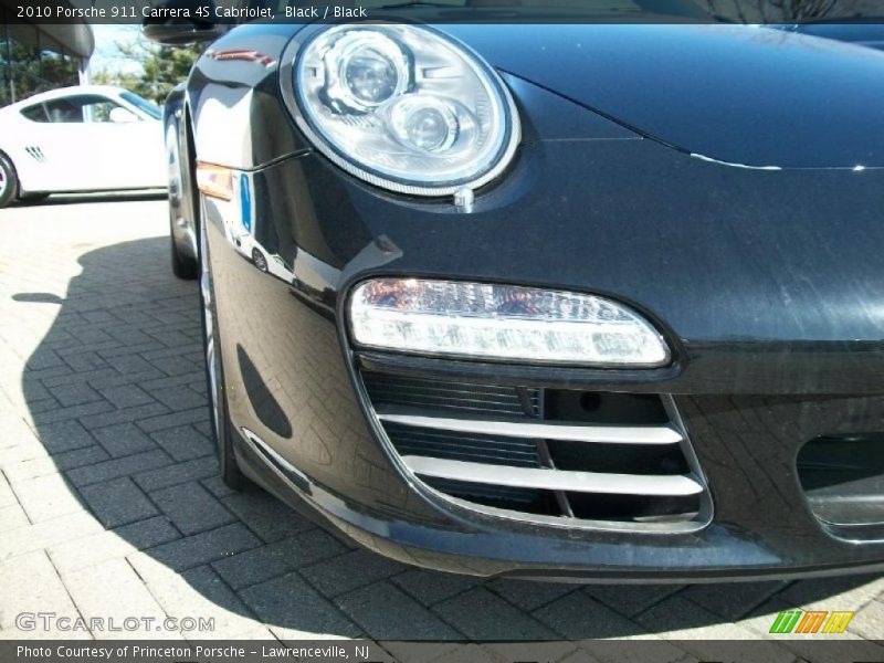 Black / Black 2010 Porsche 911 Carrera 4S Cabriolet