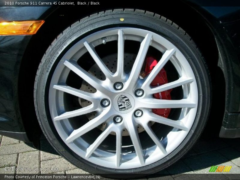 Black / Black 2010 Porsche 911 Carrera 4S Cabriolet