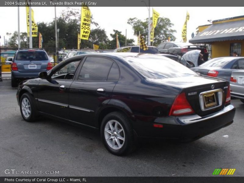 Tuxedo Black Pearl / Gray 2004 Suzuki Verona LX