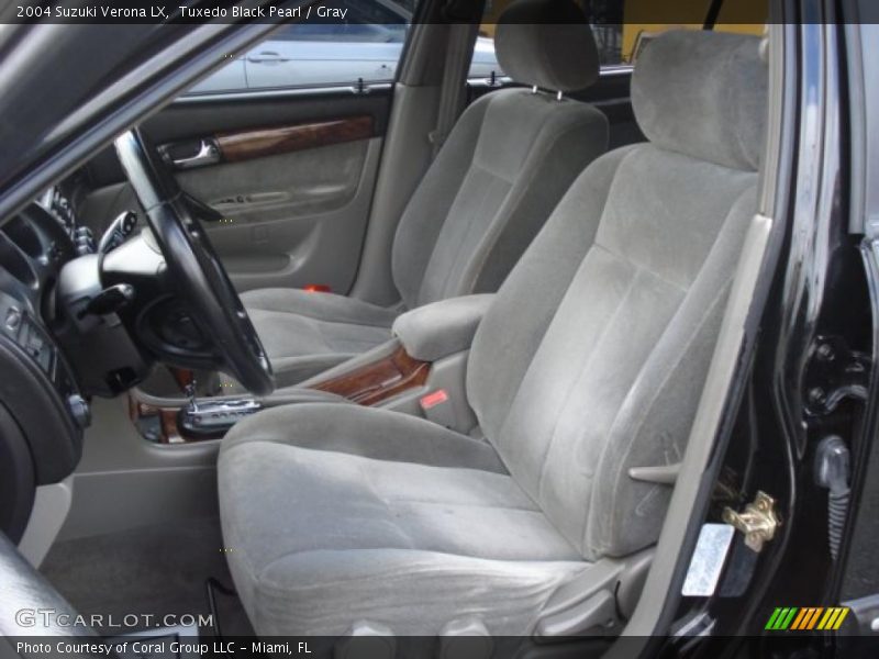 Tuxedo Black Pearl / Gray 2004 Suzuki Verona LX