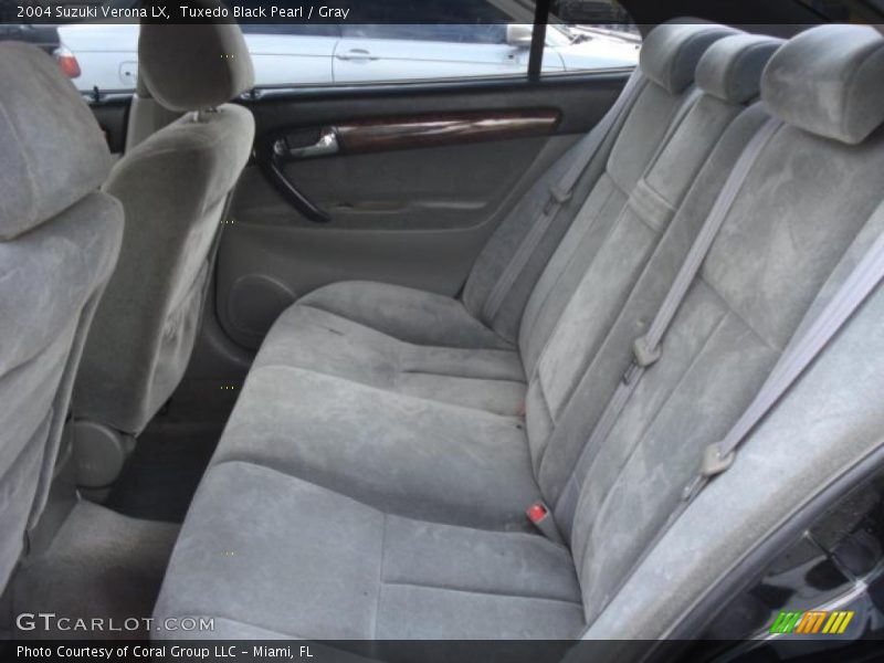 Tuxedo Black Pearl / Gray 2004 Suzuki Verona LX