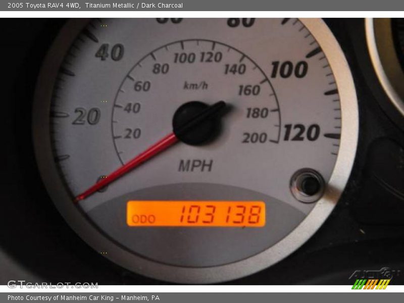 Titanium Metallic / Dark Charcoal 2005 Toyota RAV4 4WD