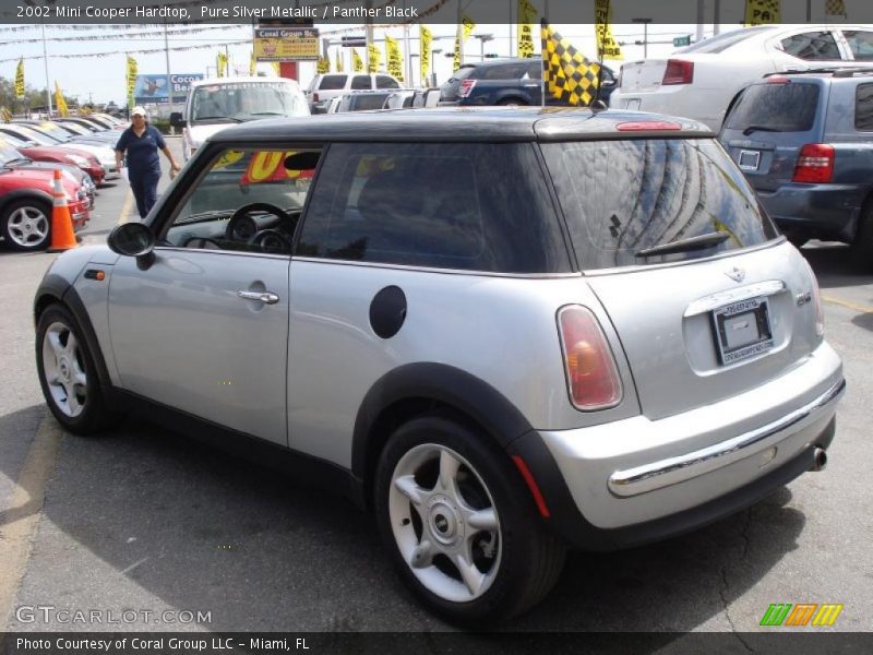 Pure Silver Metallic / Panther Black 2002 Mini Cooper Hardtop
