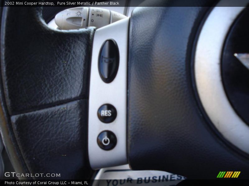 Pure Silver Metallic / Panther Black 2002 Mini Cooper Hardtop