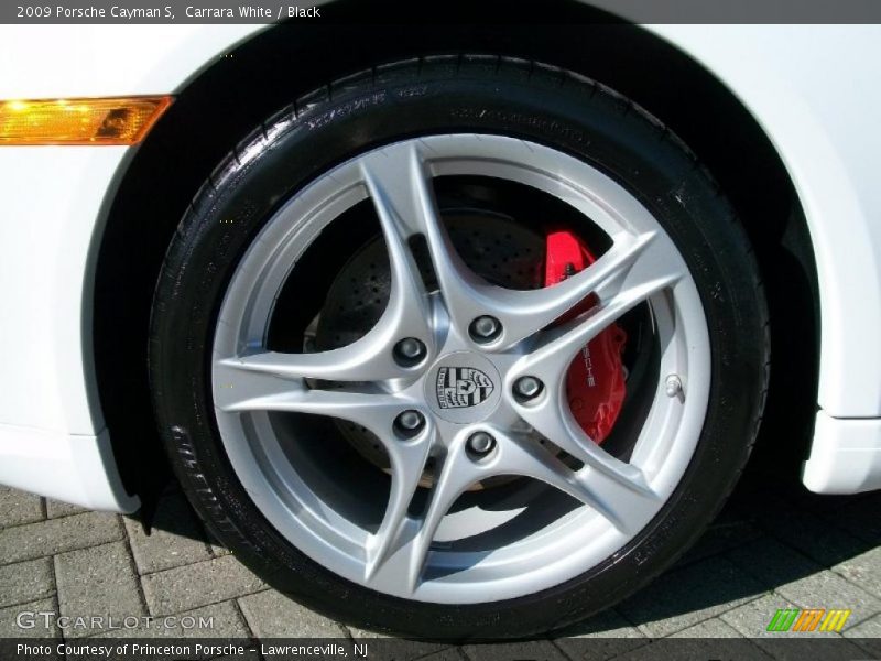 Carrara White / Black 2009 Porsche Cayman S
