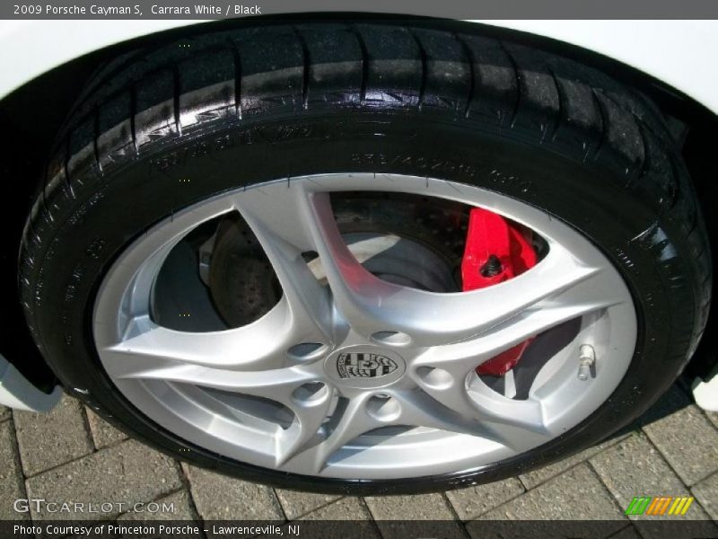 Carrara White / Black 2009 Porsche Cayman S