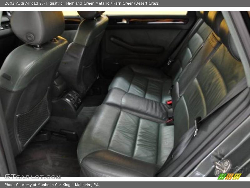 Highland Green Metallic / Fern Green/Desert Grass 2002 Audi Allroad 2.7T quattro