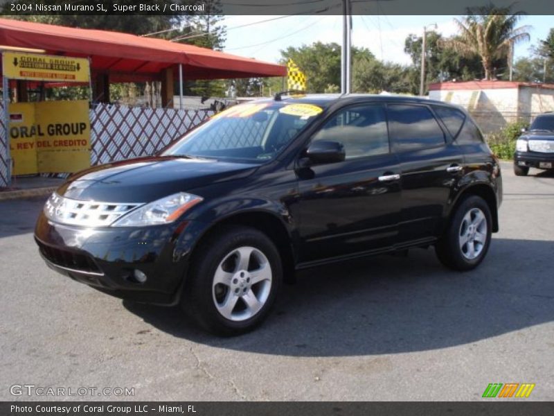 Super Black / Charcoal 2004 Nissan Murano SL
