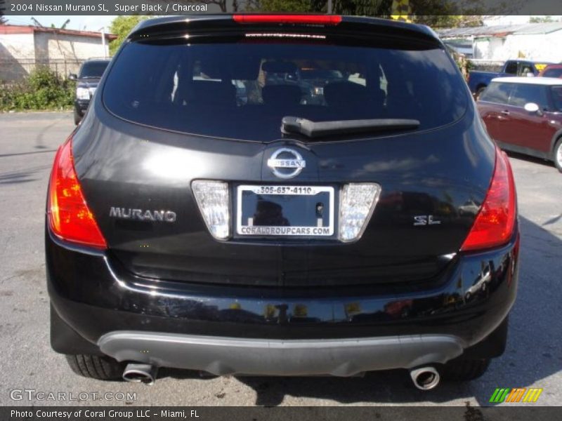 Super Black / Charcoal 2004 Nissan Murano SL