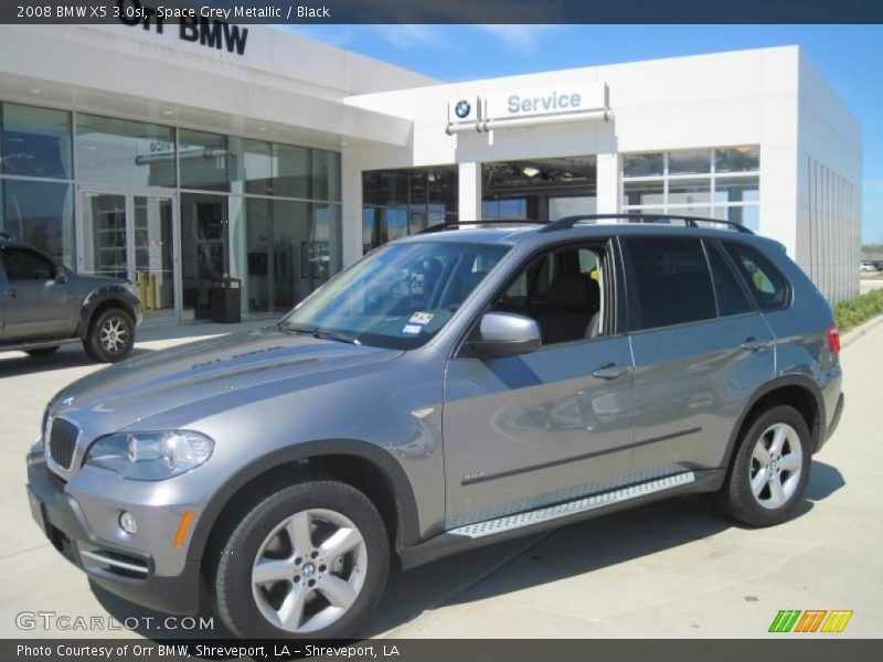 Space Grey Metallic / Black 2008 BMW X5 3.0si