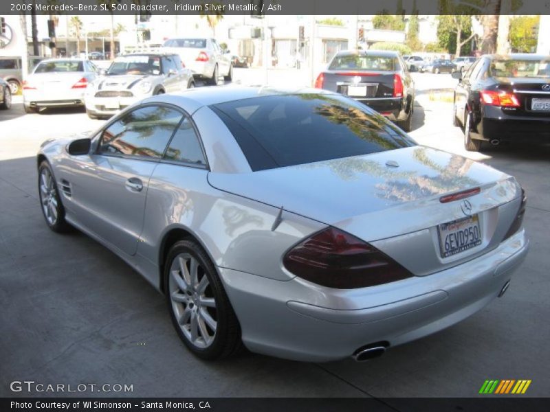 Iridium Silver Metallic / Ash 2006 Mercedes-Benz SL 500 Roadster