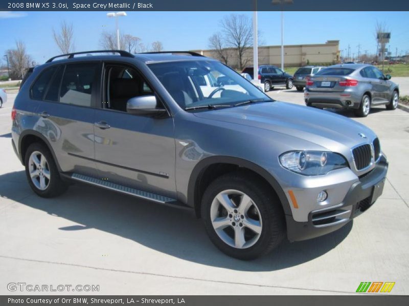 Space Grey Metallic / Black 2008 BMW X5 3.0si