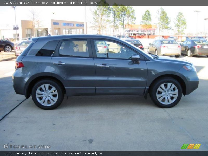Polished Metal Metallic / Ebony 2010 Acura RDX Technology