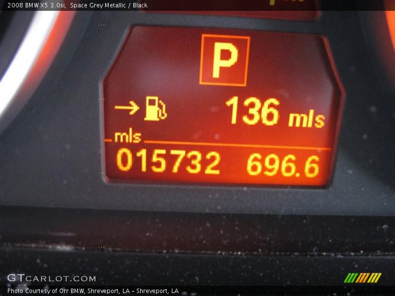 Space Grey Metallic / Black 2008 BMW X5 3.0si