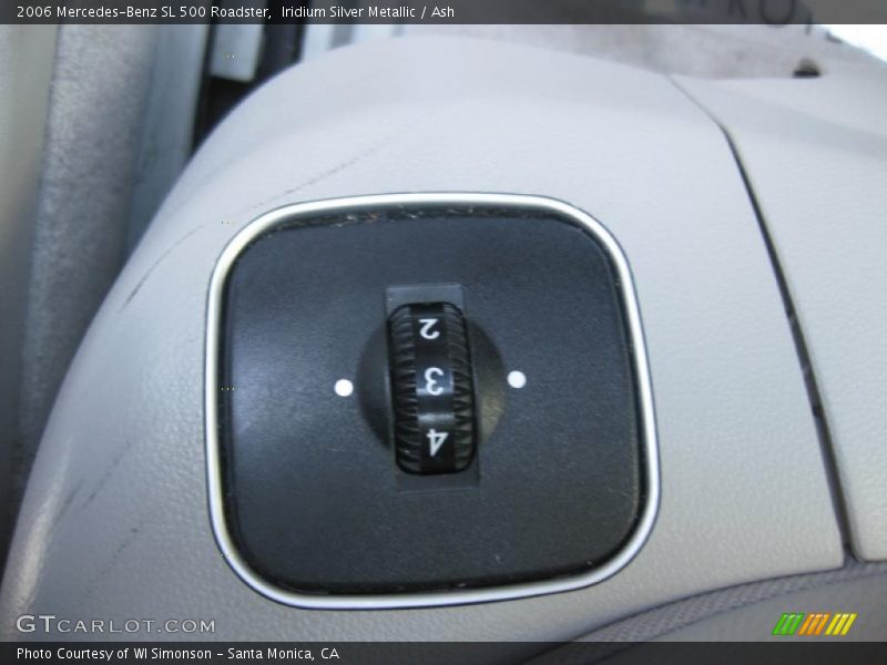 Iridium Silver Metallic / Ash 2006 Mercedes-Benz SL 500 Roadster