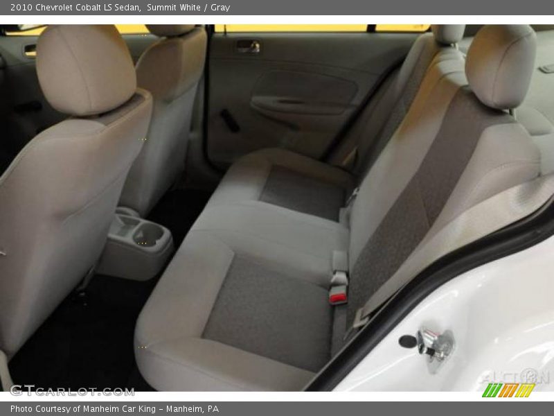 Summit White / Gray 2010 Chevrolet Cobalt LS Sedan