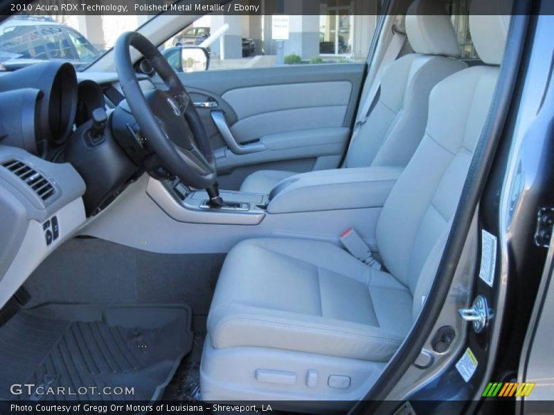 Polished Metal Metallic / Ebony 2010 Acura RDX Technology