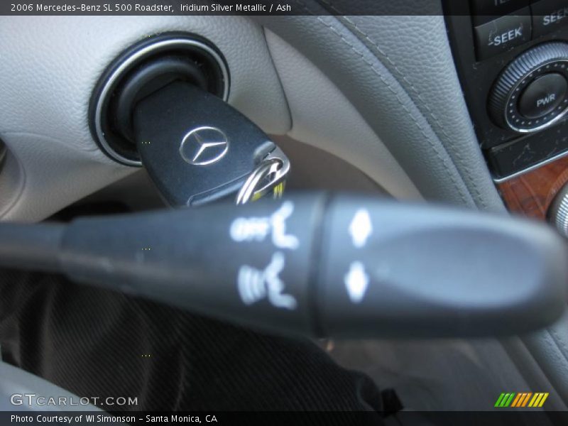 Iridium Silver Metallic / Ash 2006 Mercedes-Benz SL 500 Roadster