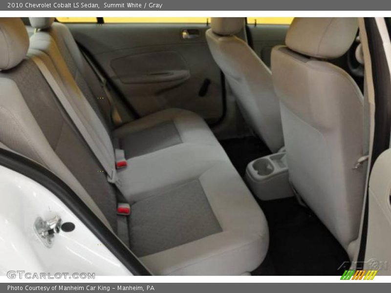 Summit White / Gray 2010 Chevrolet Cobalt LS Sedan
