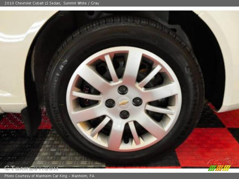 Summit White / Gray 2010 Chevrolet Cobalt LS Sedan