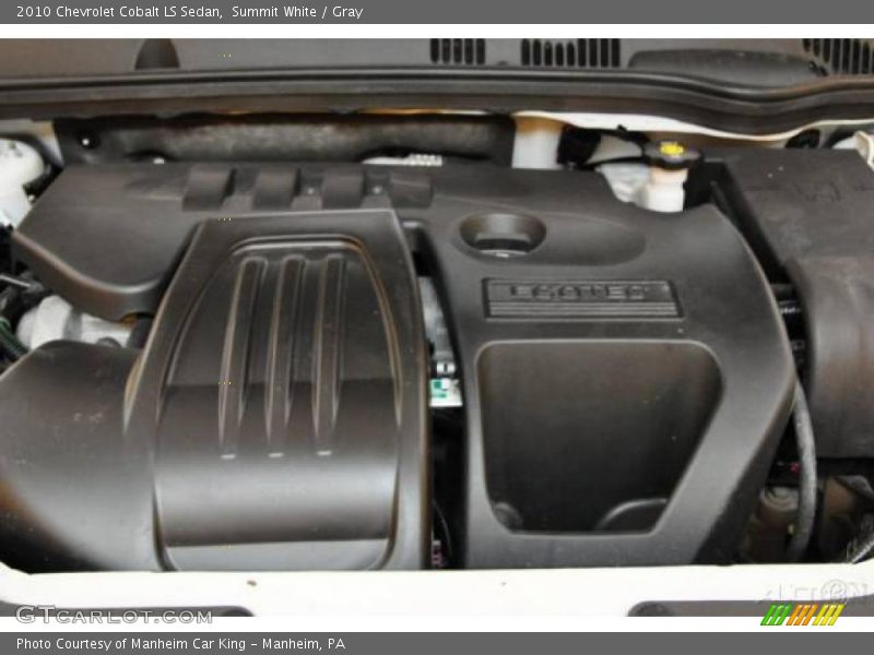 Summit White / Gray 2010 Chevrolet Cobalt LS Sedan