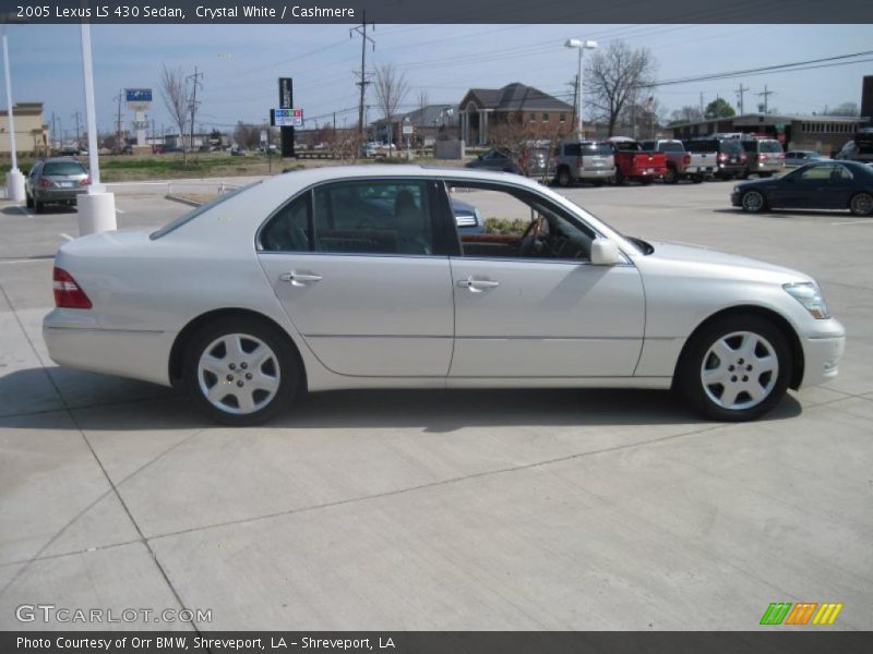 Crystal White / Cashmere 2005 Lexus LS 430 Sedan