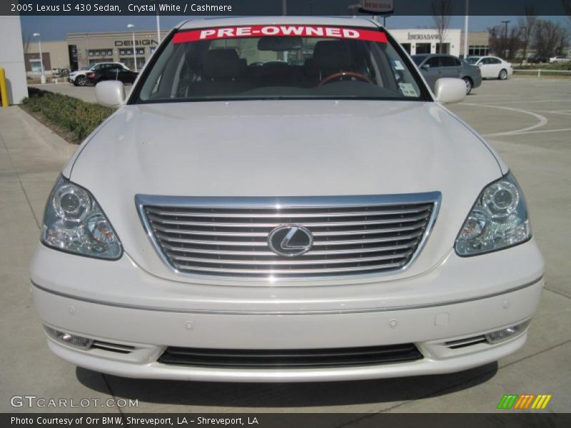 Crystal White / Cashmere 2005 Lexus LS 430 Sedan
