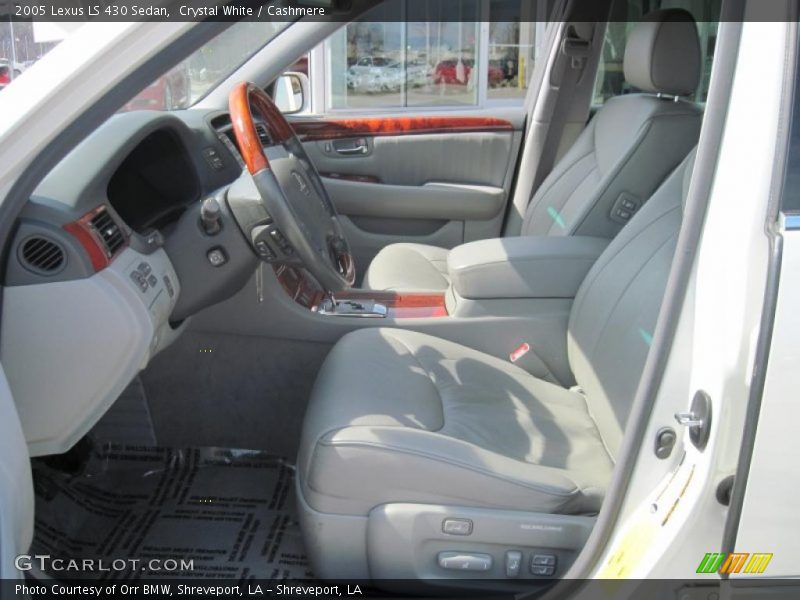 Crystal White / Cashmere 2005 Lexus LS 430 Sedan