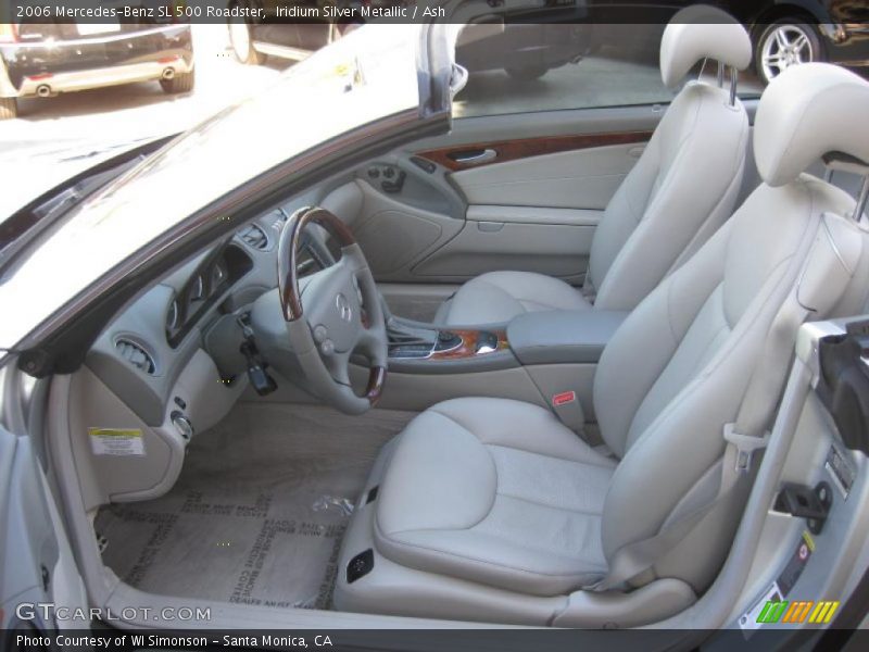 Iridium Silver Metallic / Ash 2006 Mercedes-Benz SL 500 Roadster