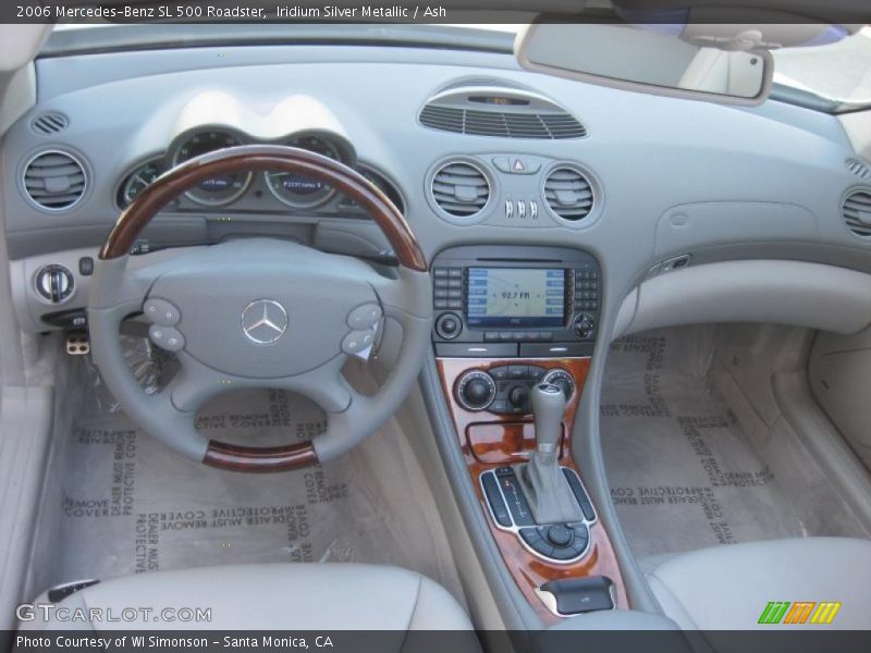 Iridium Silver Metallic / Ash 2006 Mercedes-Benz SL 500 Roadster