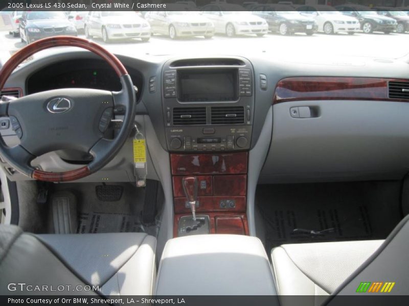 Crystal White / Cashmere 2005 Lexus LS 430 Sedan
