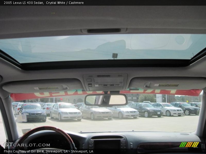 Crystal White / Cashmere 2005 Lexus LS 430 Sedan