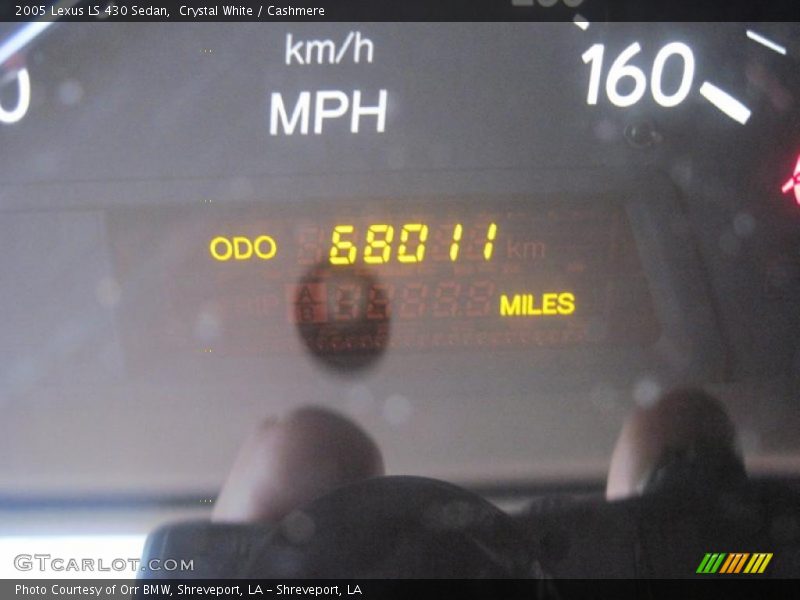 Crystal White / Cashmere 2005 Lexus LS 430 Sedan