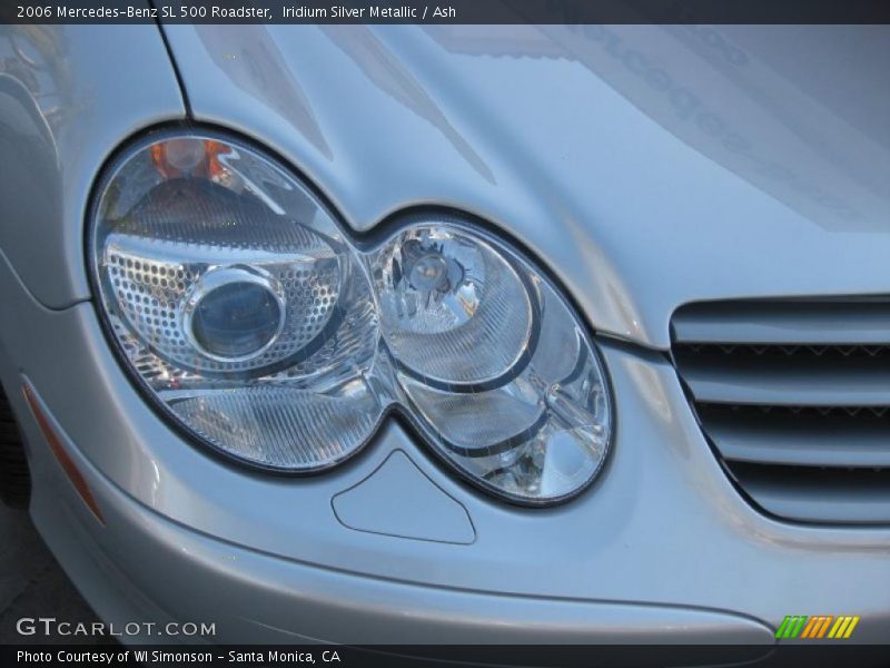 Iridium Silver Metallic / Ash 2006 Mercedes-Benz SL 500 Roadster