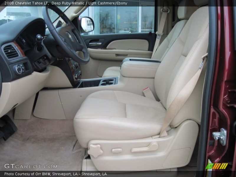 Deep Ruby Metallic / Light Cashmere/Ebony 2008 Chevrolet Tahoe LT