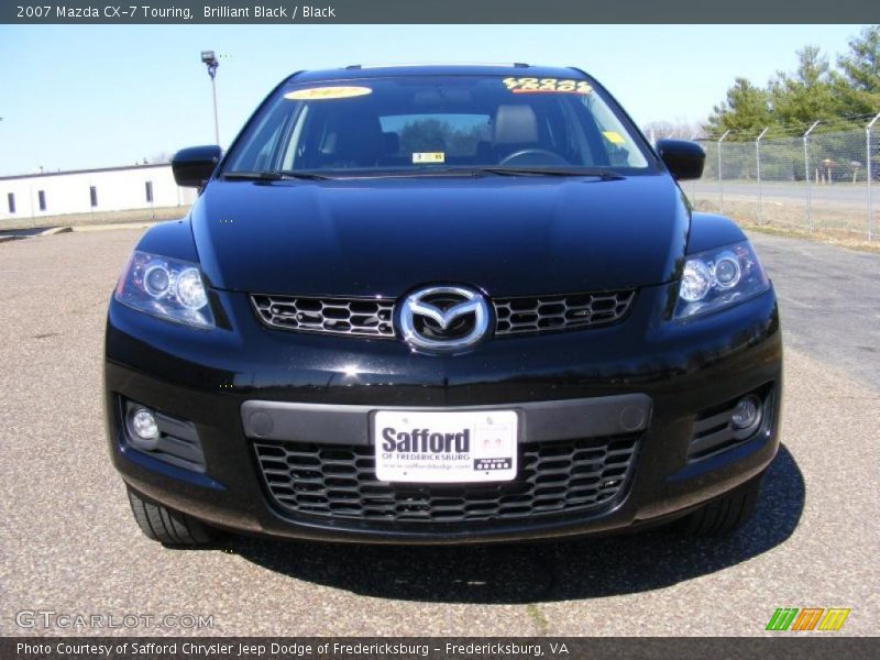 Brilliant Black / Black 2007 Mazda CX-7 Touring