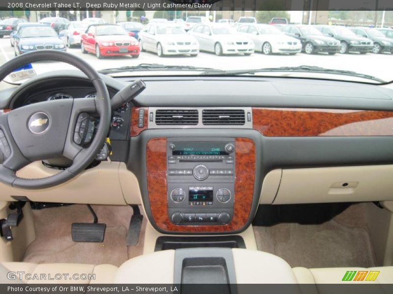 Deep Ruby Metallic / Light Cashmere/Ebony 2008 Chevrolet Tahoe LT