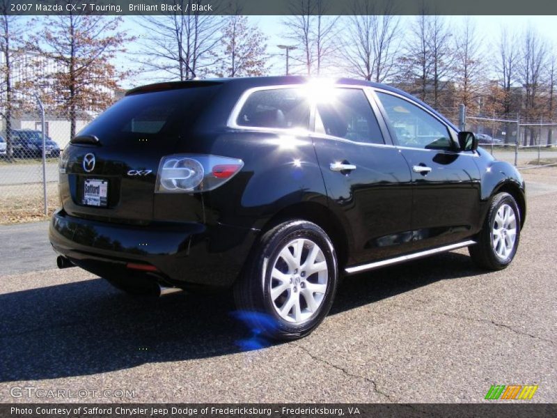 Brilliant Black / Black 2007 Mazda CX-7 Touring