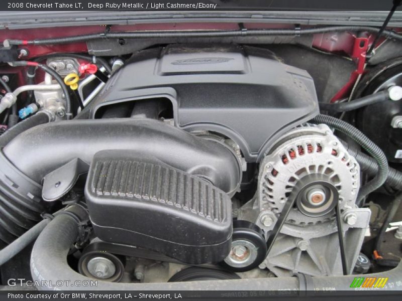 Deep Ruby Metallic / Light Cashmere/Ebony 2008 Chevrolet Tahoe LT