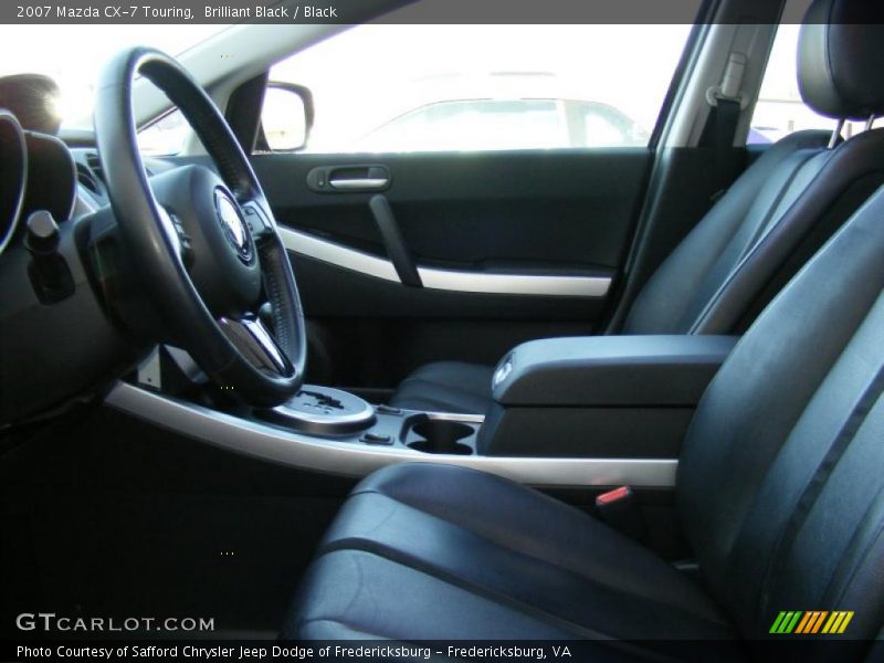 Brilliant Black / Black 2007 Mazda CX-7 Touring