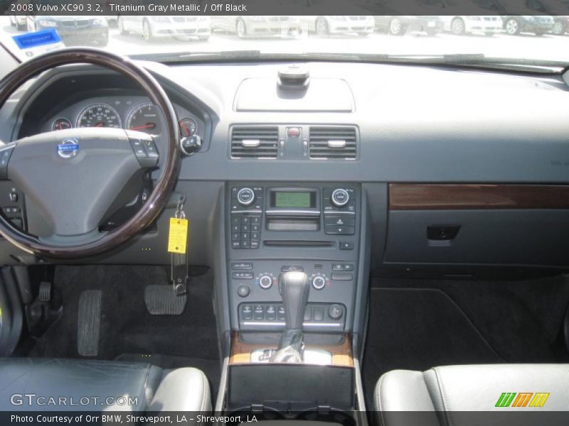 Titanium Gray Metallic / Off Black 2008 Volvo XC90 3.2